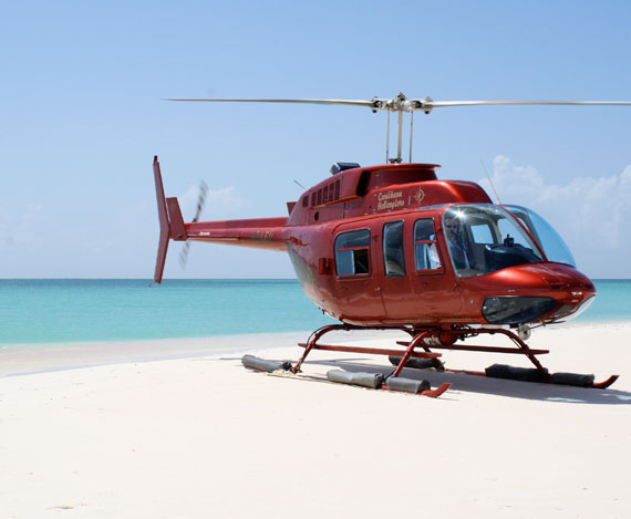 Helicopter Beach 1 Private Flights Dominican Republic