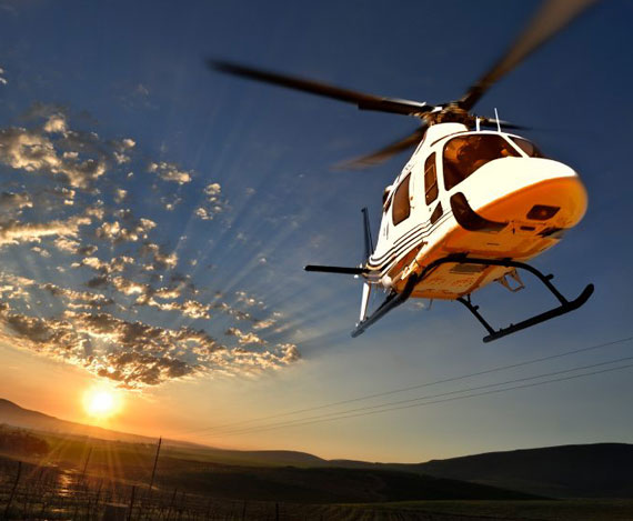 Helicopter Sunset Private Flights Dominican Republic