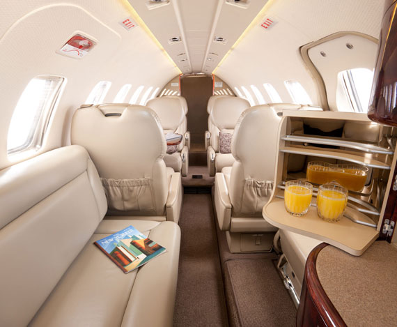 Interior Private Jet Citation Bravo Private Flights Dominican Republic