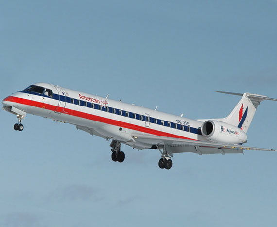 Regional Commercial Flights Embraer EMB145LR