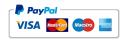 Logo Payment PayPal Visa Master Card Maestro